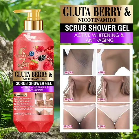 Gluta Berry Scrub Shower Gel Total Care Beauty & Fragrance Gluta Berry Scrub Shower Gel Total Care Beauty & Fragrance