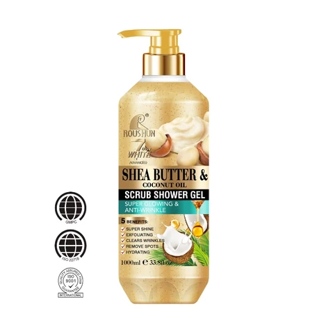 Shea Butter Scrub Shower Gel