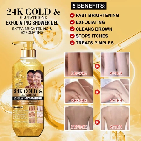 24K Gold Shower Gel