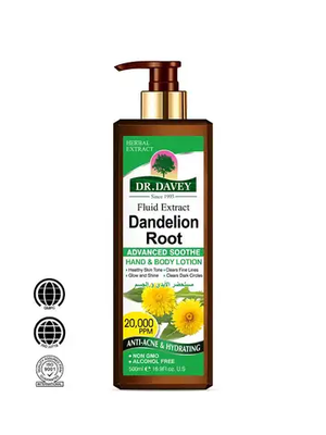 Dandelion Root Body Lotion